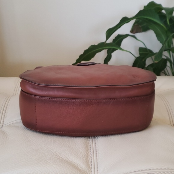 FRYE Olivia Large Crossbody, Cognac - Picture 5 of 6